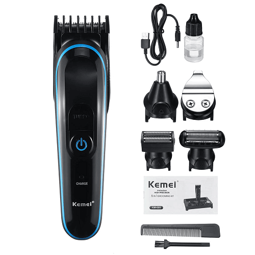 Kemei 5 in 1 Grooming Kit KM 690