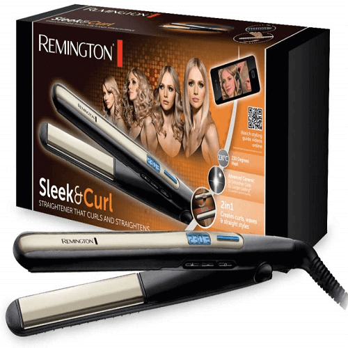 Remington Hair Straightener Sleek & Curl
