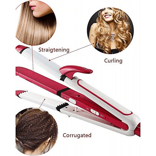 Kemei 3in1 Straightener KM 1291