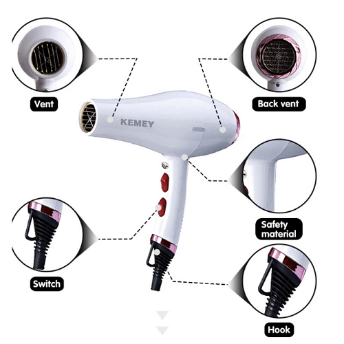 Hair Dryer Kemei KM 5808
