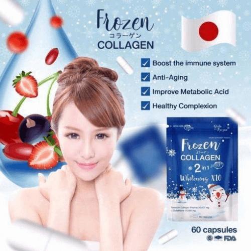 Frozen Collagen 2 in 1 Whitening Capsules